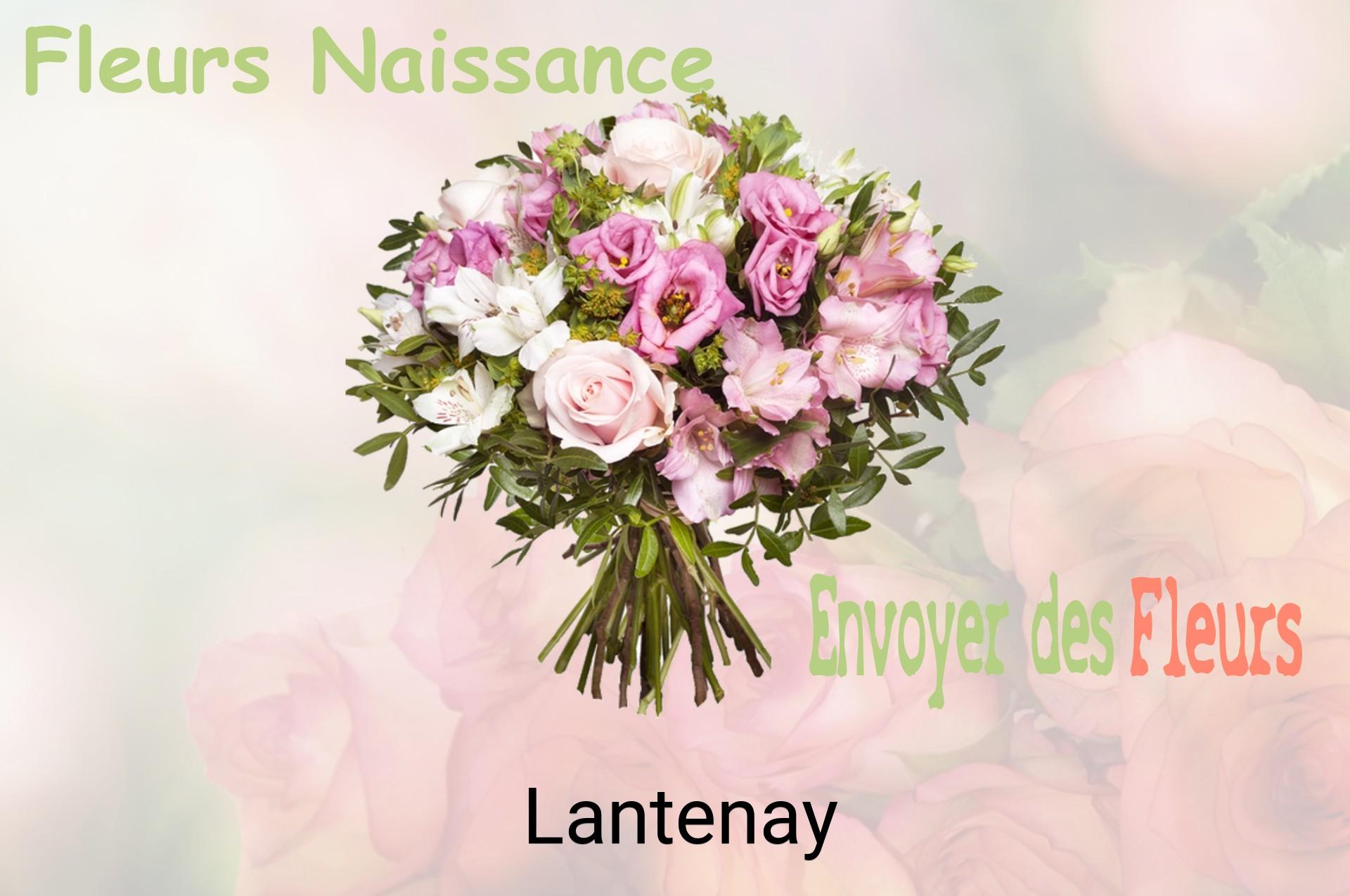 Bouquet de fleurs de naissance livré à Lantenay